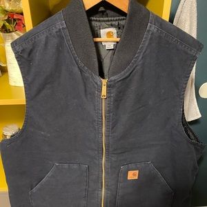 Carhartt vest, Worn once, washed and hung.